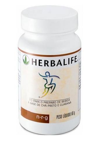 NRG em PÓ Energetico a Base de Guarana e Cha Preto 60 g