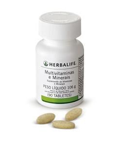 Multivitaminas e Minerais Herbalife