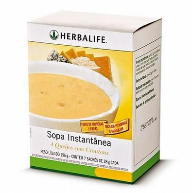 Sopa Instantânea 4 Queijos com Croutons 7 Unidades